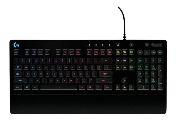 Teclado gamer Logitech Serie G QWERTY inglés US
