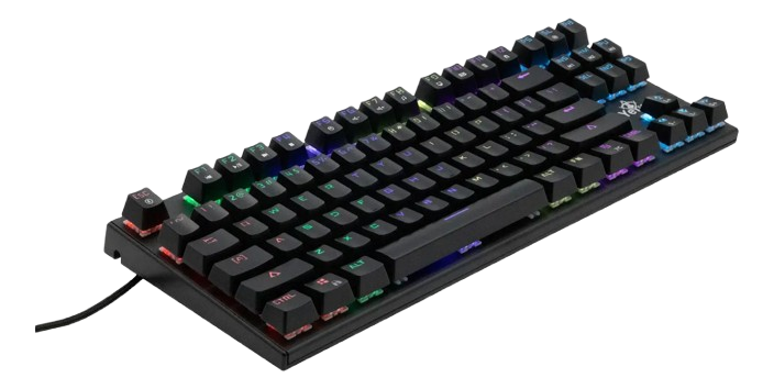 Teclado Mecanico Yeyian, Español, Swtich Blue, 87 Teclas Anti-Ghosting